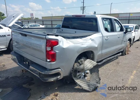 2021 Chevrolet Silverado 1500 2Wd Short Bed Lt из США, поврежденный, VIN 1GCPWCEK2MZ140660